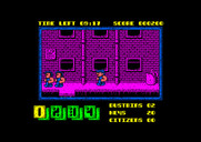 Joe Blade II for Amstrad CPC - In an alley...