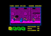 Joe Blade II for Amstrad CPC - A trash can...something I can pick up!
