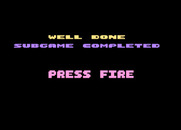 Joe Blade II for Atari 8-bit - Subgame completed!