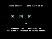 Joe Blade II for Commodore 16 & Plus/4 - Go for it Joe! Solving a timed puzzle.