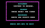 Joe Blade II for IBM PC/Compatibles - Your goals...