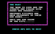 Joe Blade II for IBM PC/Compatibles - The plot...