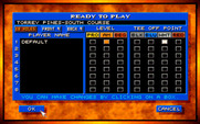 Links: The Challenge of Golf for Amiga - Ready to play? These are the game options you've selected...