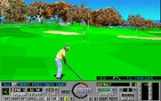 Links: The Challenge of Golf for Amiga - Aiming my next shot...