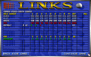 Links: The Challenge of Golf for Amiga - My scorecard...