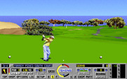 Links: The Challenge of Golf for IBM PC/Compatibles - A short par 3...
