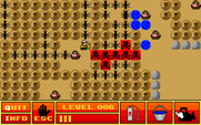 Ant Attack for IBM PC/Compatibles - The ants spread rapidly!