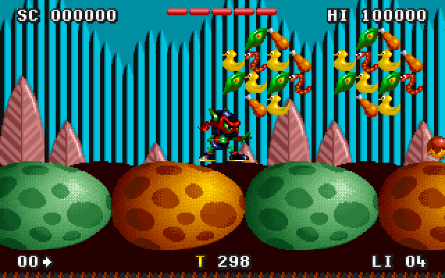 Zool 2 IBM PC/Compatibles Screenshot: Game start.