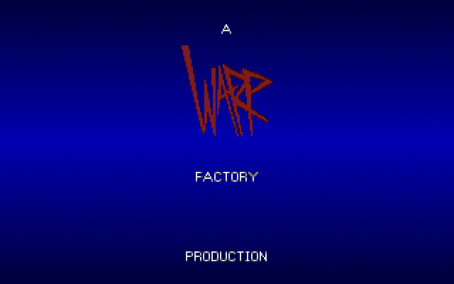 Zool 2 IBM PC/Compatibles Screenshot: A Warp Factory production...