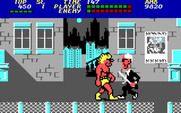 Bad Street Brawler for IBM PC/Compatibles - Starting the game; here come's trouble.
