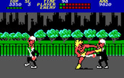 Bad Street Brawler for IBM PC/Compatibles - Kick attack!