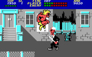 Bad Street Brawler for IBM PC/Compatibles - Jump attack!