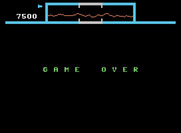 Defender for ColecoVision - Game over.