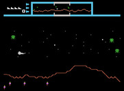 Defender for ColecoVision - Game start.