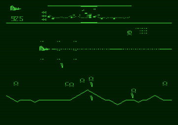 Defender for Apple II - Can you save the humans being captured?