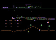 Defender for Atari 5200 - Blasting opponents.