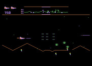 Defender for Atari 5200 - Game start.