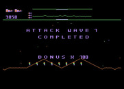 Defender for Atari 5200 - Attack wave 1 complete.
