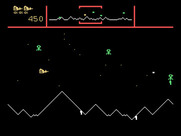 Defender for TI-99/4A - You need to save humans if they are captured by a lander.