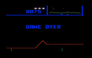 Defender for Intellivision - Game over.