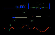 Defender for Intellivision - Firing at numerous opponents...