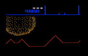 Defender for Intellivision - Crash! I've been hit!