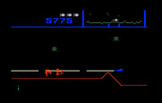 Defender for Intellivision - A couple of enemies destroyed, more to go...
