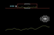 Defender for Commodore 64 - I've been hit!