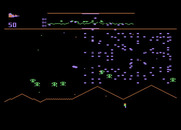 Defender for Atari 8-bit - I'm hit and my ship is destroyed!