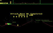 Defender for IBM PC/Compatibles - The first attack wave has been completed