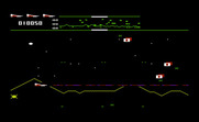 Defender for Commodore VIC-20 - Firing at opponents...