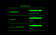 Falcon for IBM PC/Compatibles - Select your hardware setup.