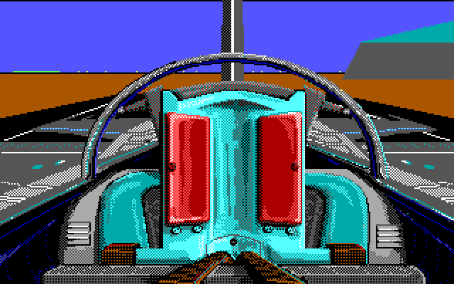 Falcon IBM PC/Compatibles Screenshot: Reverse view.