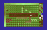 Boulder Dash Construction Kit for Commodore 64 - The game allows all of the colors to be customized.