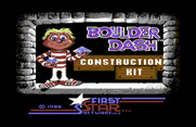 Boulder Dash Construction Kit for Commodore 64 - Title screen.