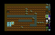 Boulder Dash Construction Kit for Commodore 64 - Placing objects in my new cave.