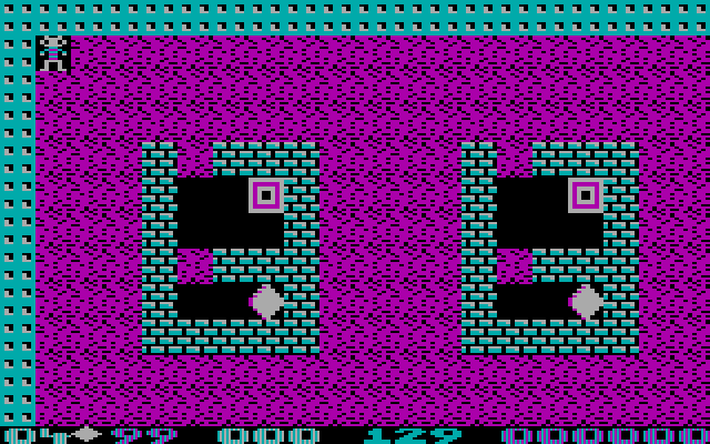 Boulder Dash Construction Kit IBM PC/Compatibles Screenshot: Starting a game...