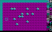 Boulder Dash Construction Kit for IBM PC/Compatibles - Starting to place some boulders on a new screen...