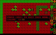 Boulder Dash Construction Kit for IBM PC/Compatibles - The game allows you to choose between two different CGA palettes.