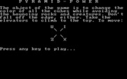 Pyramid Power for IBM PC/Compatibles - Title screen.
