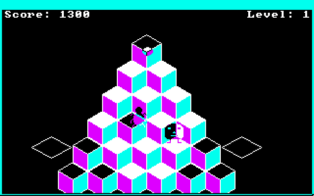 Pyramid Power Amiga Screenshot: This level is almost complete!