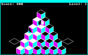 Pyramid Power for Amiga - A few squares changed color...