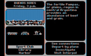 Where in the World is Carmen Sandiego? for IBM PC/Compatibles - Choose a location to investigate...