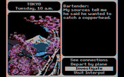Where in the World is Carmen Sandiego? for IBM PC/Compatibles - The bartender is familiar with the suspect, I'm still on the right track!
