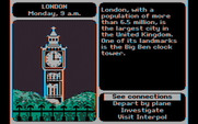 Where in the World is Carmen Sandiego? for IBM PC/Compatibles - This mystery starts in London...