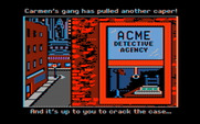 Where in the World is Carmen Sandiego? for IBM PC/Compatibles - Outside the Acme Detective Agency...