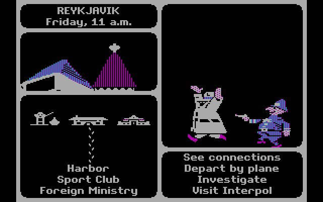 Where in the World is Carmen Sandiego? IBM PC/Compatibles Screenshot: This case was a success!