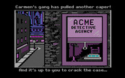 Where in the World is Carmen Sandiego? for IBM PC/Compatibles - Meanwhile, outside the Acme Detective Agency...