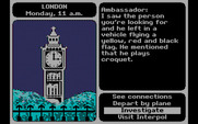 Where in the World is Carmen Sandiego? for IBM PC/Compatibles - This assignment starts in London...
