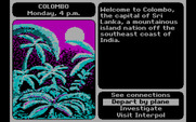 Where in the World is Carmen Sandiego? for IBM PC/Compatibles - Welcome to Colombo!